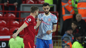 Bruno Fernandes: «O Liverpool está a lutar pelo título, nós não estamos a lutar por nada»