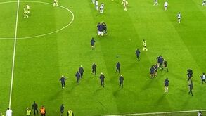 Apito final no Dragão e banco do FC Porto foi todo abraçar Pepe