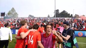 Benfica mostra bastidores da vitória sobre a Juventus na Youth League