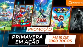 Nintendo eShop: Celebre a primavera com mais de 1000 jogos em promoção 