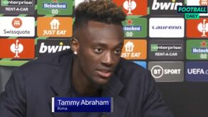Tammy Abraham: «Para mim e para os jogadores, Mourinho é o treinador perfeito»