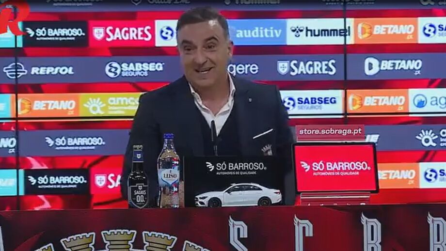 Treinador dos bracarenses partilha história do estreante Bernardo Couto