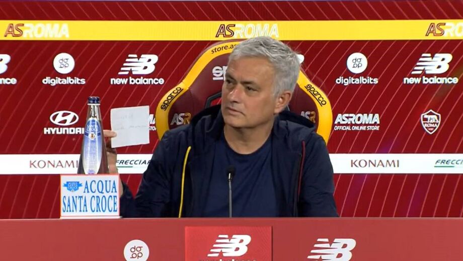 Treinador português da Roma protagonizou um momento de boa disposição