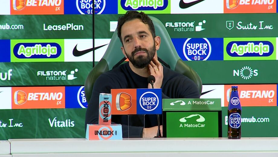 Treinador do Sporting comentou a posição das águias
