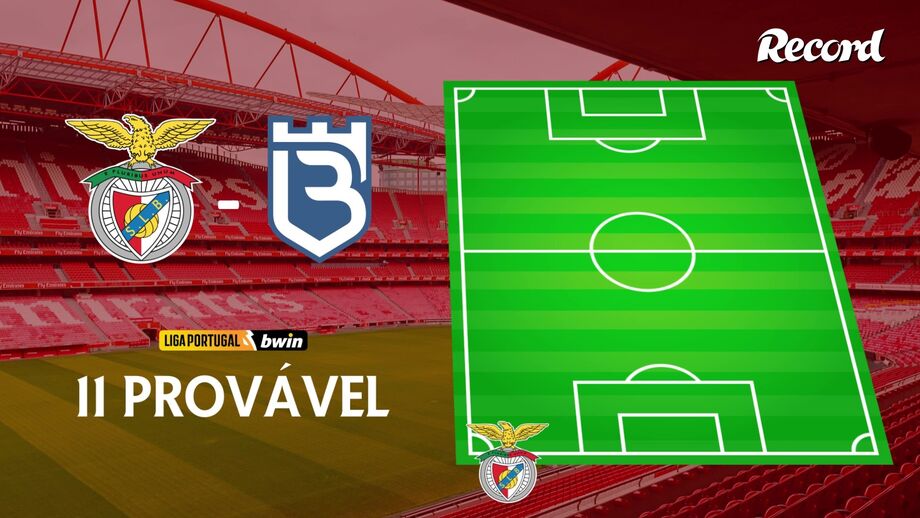 Conheça as escolha do treinador do Benfica