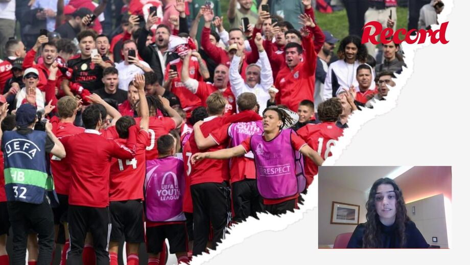 Rita Pedroso é a jornalista de Record em Nyon