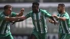 Jogadores do Rio Ave foram chamados um a um para receberem as medalhas