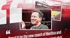 Benfica mostra camisola de Roger Schmidt