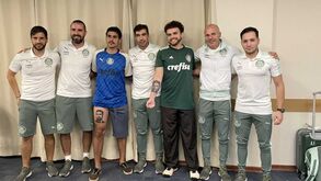 Adeptos do Palmeiras que fizeram tatuagem de Abel conheceram o treinador: «Ainda não nos caiu a ficha»