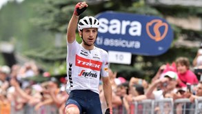 Giulio Ciccone vence a 15.ª etapa do Giro e João Almeida continua em 3.º na geral