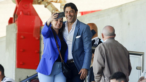 Rui Costa viu o dérbi de juniores no Seixal