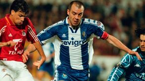 FC Porto ao lado de Jorge Costa: Dragões não esquecem o 'jogador-adepto'
