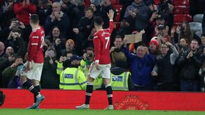 «Nunca nos abandonaram»: o agradecimento de Cristiano Ronaldo após o último jogo da época em Old Trafford