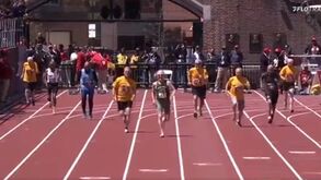 Norte-americano bate recorde mundial dos 100 m para atletas com mais de 100 anos: veja a corrida