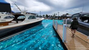 Organização do GP de Miami de F1 recria porto no circuito com água falsa e adeptos não aprovam