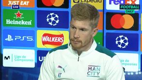 De Bruyne e o duelo com o Real Madrid: «Claro que quero ganhar tudo, mas é uma tarefa difícil»