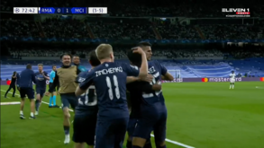 Passe de Bernardo Silva e golo de Mahrez: o lance que deixa o Man. City com pé e meio na final da Champions