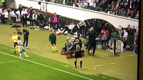 David Moyes pede desculpa após quase atingir apanha-bolas: «Ele deixou-a mesmo a jeito...»