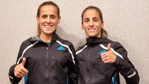 Dulce Félix e Jessica Augusto na Maratona de Praga