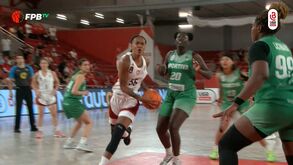 O resumo do Benfica-União Sportiva da Liga Betclic feminina de basquetebol
