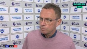 Rangnick e o desaire frente ao Brighton: «Foi uma exibição terrível e uma derrota humilhante»