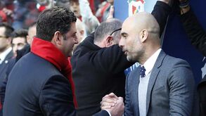 A 'gaffe' de Jorge Jesus: gabou-se de elogios de Guardiola que eram para o Benfica... de Rui Vitória