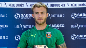 Guga e o prémio de médio do mês na Liga Sabseg: «Temos feito um trabalho muito bom»