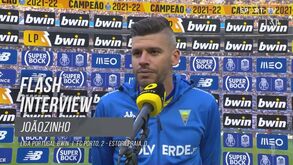 Joãozinho: «Fizemos um campeonato muito interessante»