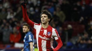 O jantar que juntou At. Madrid e Barcelona com o nome João Félix em cima a mesa