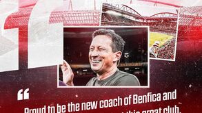 Roger Schmidt após ser oficializado no Benfica: «Entusiasmado com o desafio neste grande clube»
