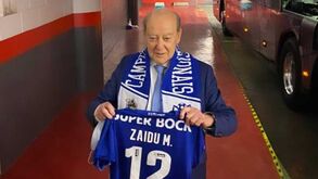 Zaidu explica oferta da camisola do golo do título a Pinto da Costa: «Ele merece»