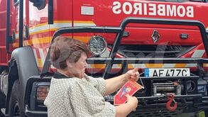 Record esteve lá: Pote ajudou a oferecer viatura de combate a incêndios aos bombeiros de Vidago