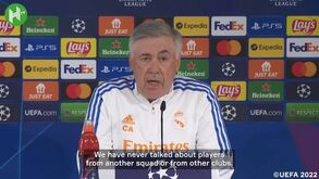 Ancelotti foi questionado sobre a continuidade de Mbappé no PSG e respondeu assim 