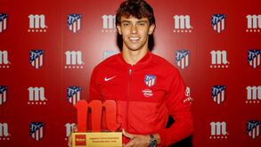 João Félix é eleito melhor jogador da época no At. Madrid e deixa... recado
