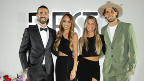 Sérgio Oliveira e Gonçalo Paciência em evento da Best Models