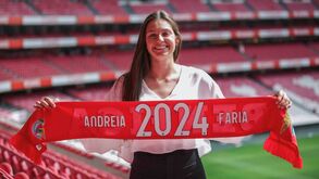 Andreia Faria renova contrato com o Benfica até 2024