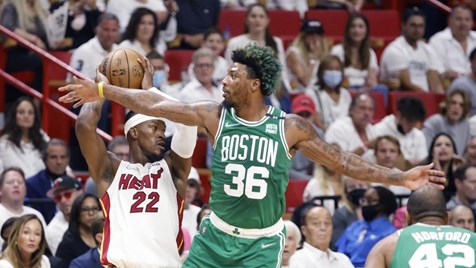 Heat vence Celtics em Miami e fica a um jogo das finais da NBA