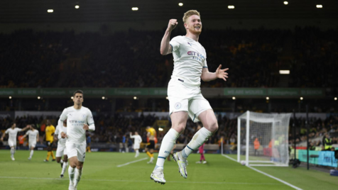 Kevin de Bruyne bate Salah como melhor jogador - Inglaterra