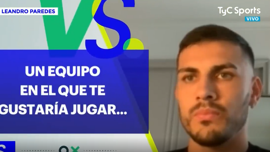 Leo Paredes: «Gostaria de jogar no Real Madrid, mas tenho respeito para com o PSG»
