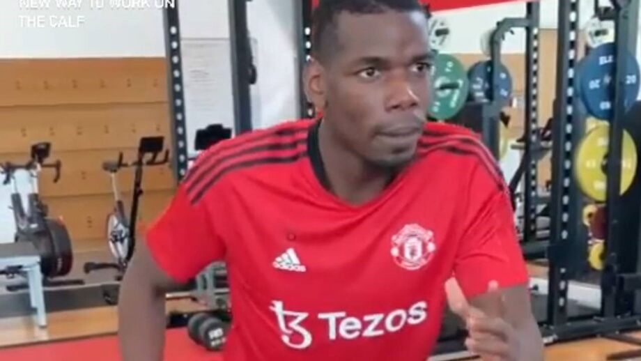 Médio francês do Manchester United partilhou vídeo no Instagram