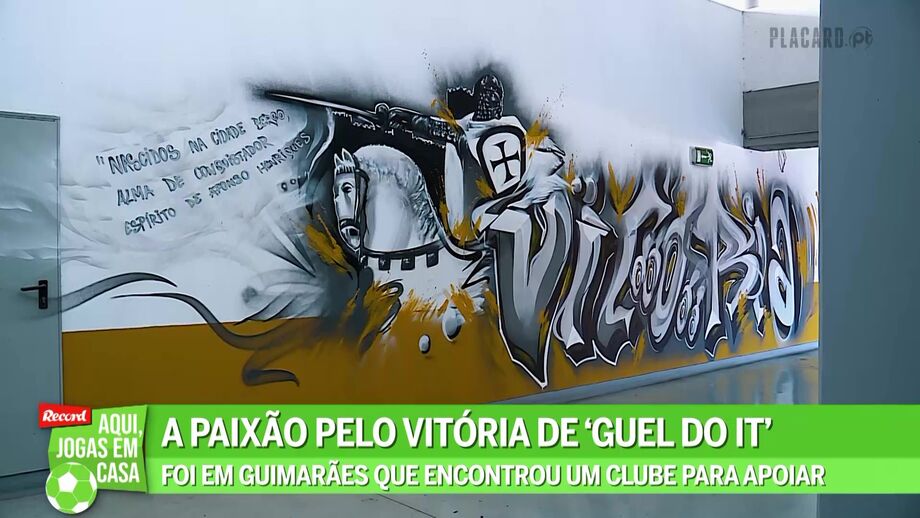 Miguel Mazeda é o protagonista do 'Aqui, jogas em casa', uma parceria com o Placard