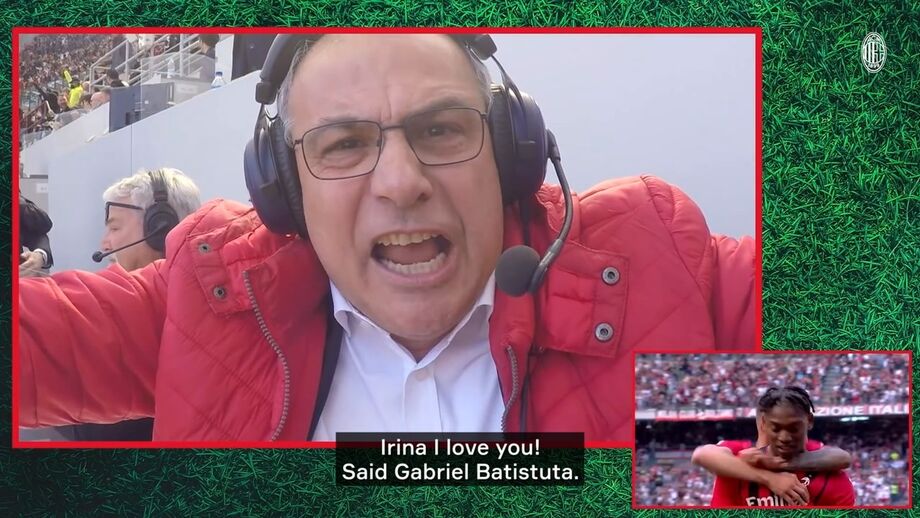 Momento de grande emoção no estádio