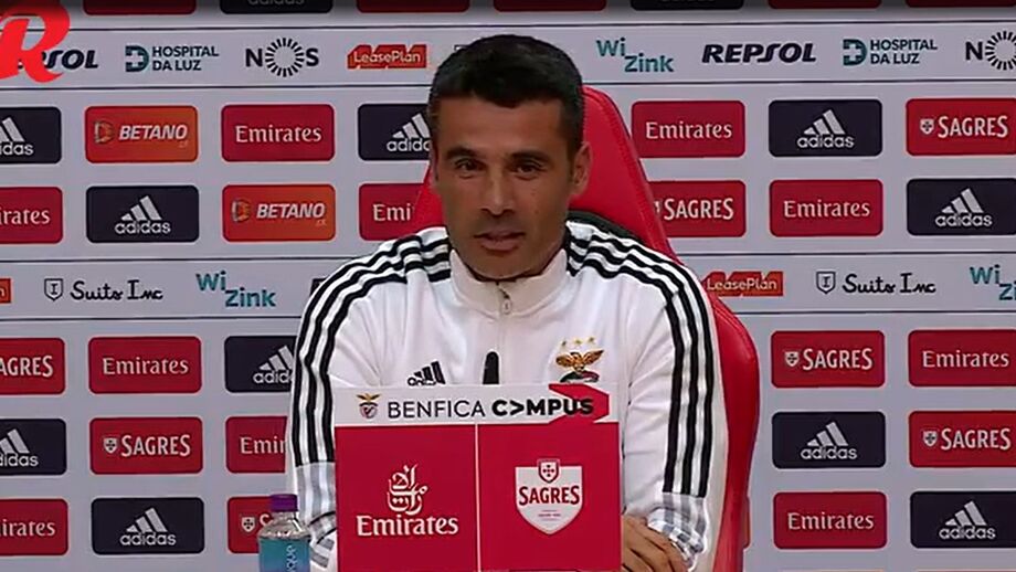 Treinador analisa época no Benfica