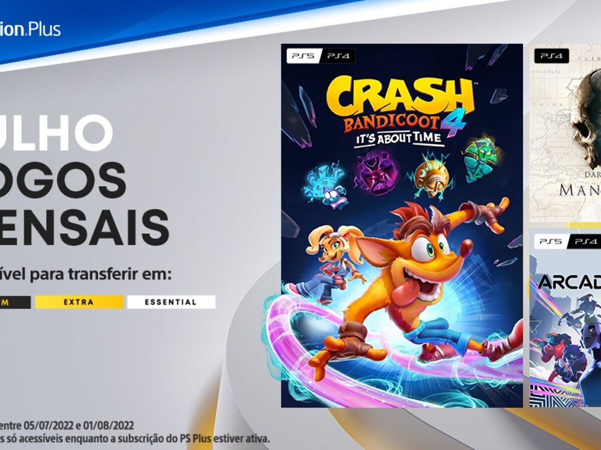 PS Plus) PlayStation Plus: Jogos grátis em Março de 2022!