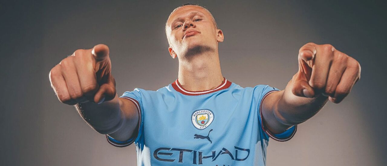 Haaland vai (finalmente) jogar na mesma