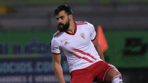 Vítor Bruno perto da saída do Ac. Viseu