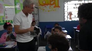Luís Castro foi à terra-natal de Garrincha: «Era um dos locais do Mundo que queria visitar, é um dia que vai ficar para sempre»