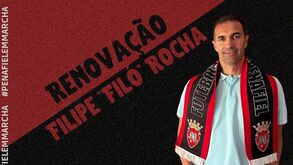 Filipe Rocha renova por mais uma temporada com o Penafiel
