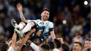 Messi: «Foi uma final muito bonita e cheia de argentinos. O que vivemos aqui foi especial»