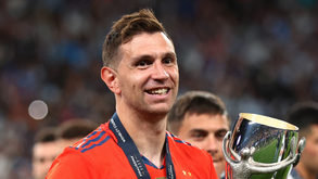 Emiliano Martínez: «Ser campeão no Maracanã e em Wembley é um sonho do qual não sei se vou querer acordar»